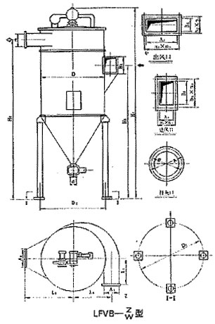 LFVB系列微震扁袋式除尘器